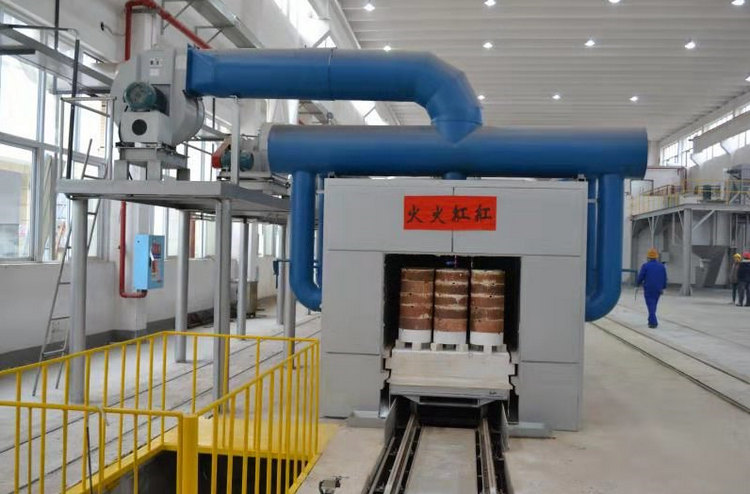 热烈庆祝湖南尊龙体育特瓷年产2400吨氧化铝煅烧窑焚烧运行