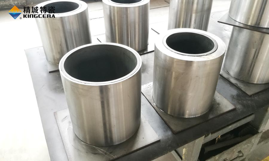 碳化硅管，，，碳化硅内衬陶瓷管