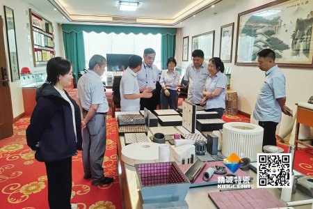 清华大学潘伟教授到访尊龙体育特瓷，，，，，共探先进陶瓷生长新机缘