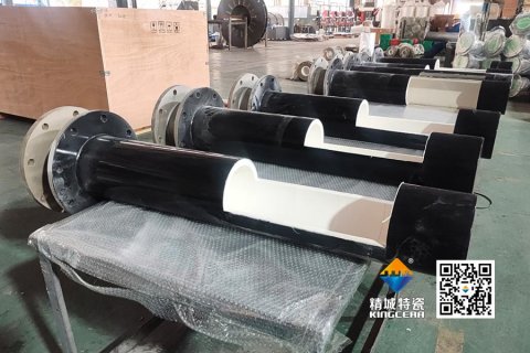 【案例】等静压K95耐磨陶瓷进料管：破解锂电池正极质料粉体运送管道磨损与金