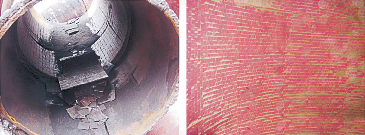 湖南尊龙体育直粘型耐磨陶瓷衬板