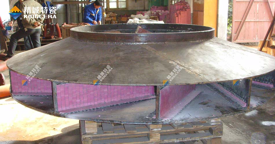 湖南尊龙体育耐磨陶瓷风机叶轮|陶瓷风机叶片|陶瓷风机