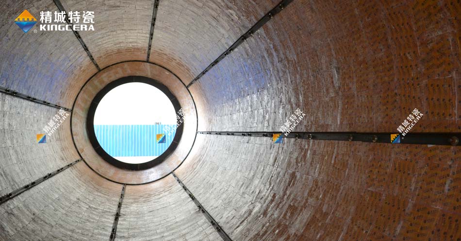 尊龙体育特瓷混料机耐磨陶瓷衬板